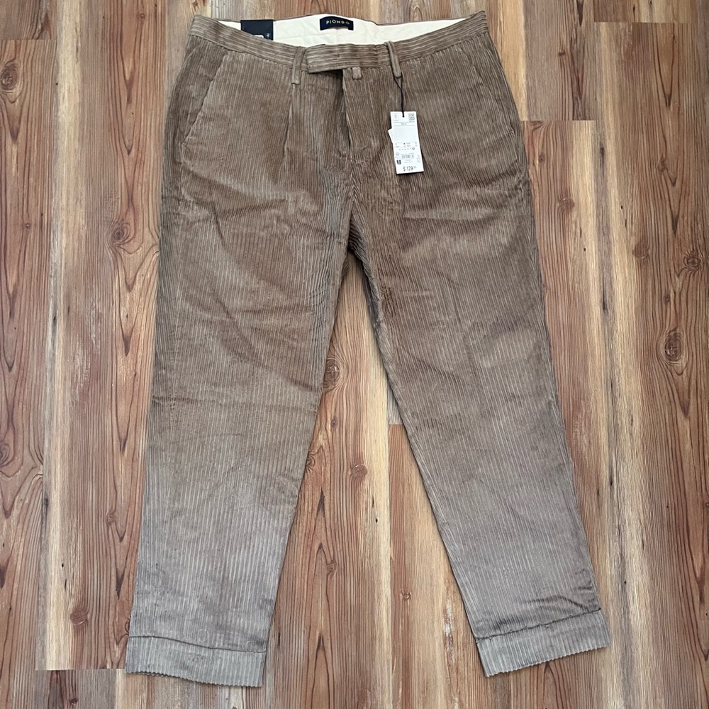 Men’s Natural Tan Corduroy Pants 38 x 30